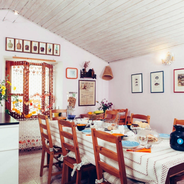 La cucina - B&B Blu Bosa